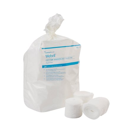 Padding Cast Undercast Webril™ 2 Inch X 4 Yard Cotton NonSterile (24/BG 3BG/CS) by Cardinal  ID 1418